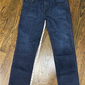 Mott & Bow Men's Dark Blue Slim Jeans Denim Stretch W 38 L 30